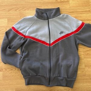 Vintage Nike Knit Jacket Blue Tab Sz S